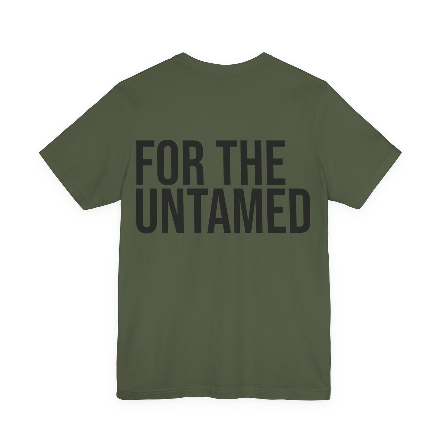 UNTLD Military Green T-Shirt – Unisex “FOR THE UNTAMED”