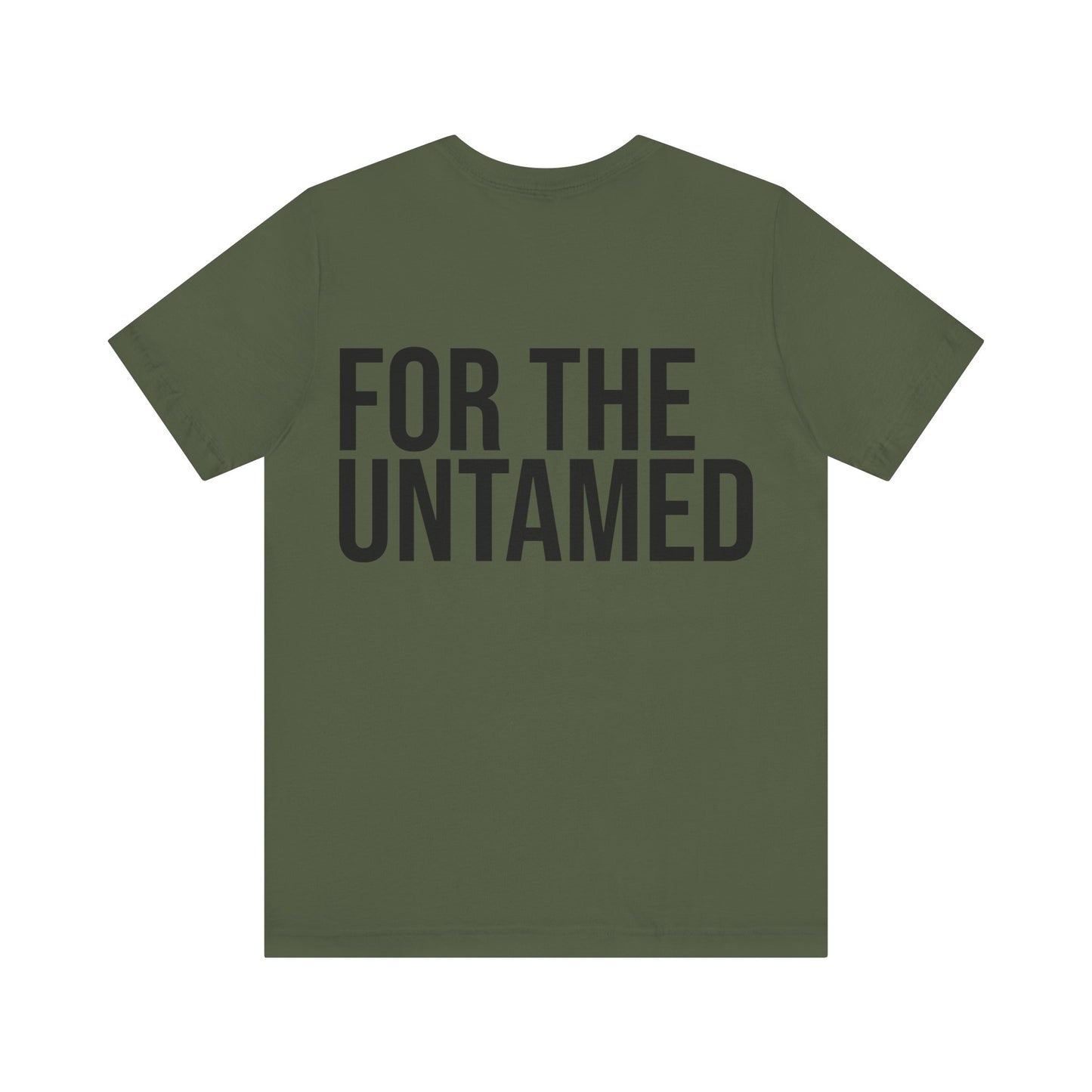 UNTLD Military Green T-Shirt – Unisex “FOR THE UNTAMED”