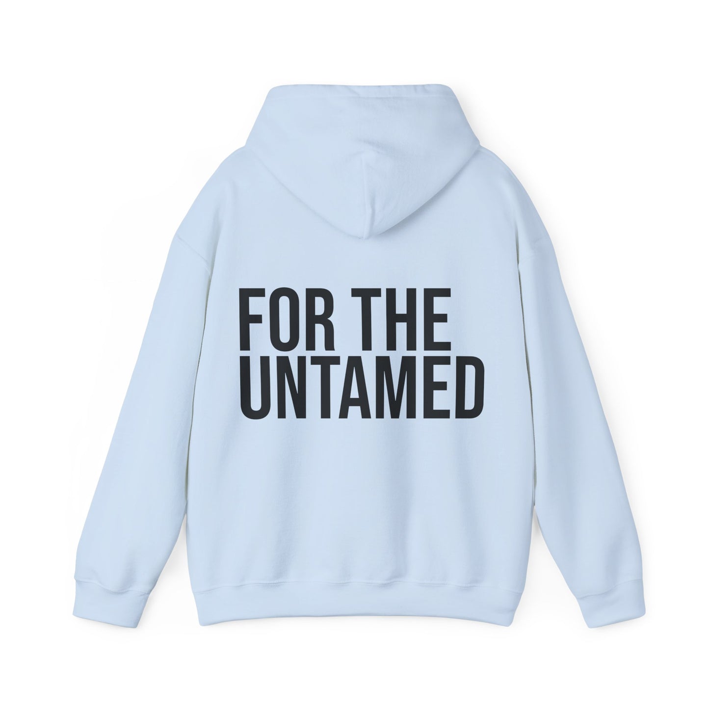 UNTLD Light Blue Unisex Hoodie – “FOR THE UNTAMED”