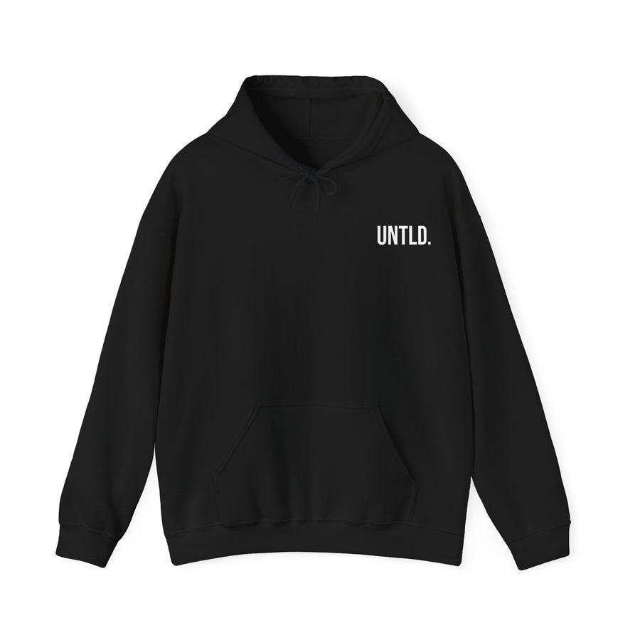 UNTLD. Essential Black Hoodie – Unisex