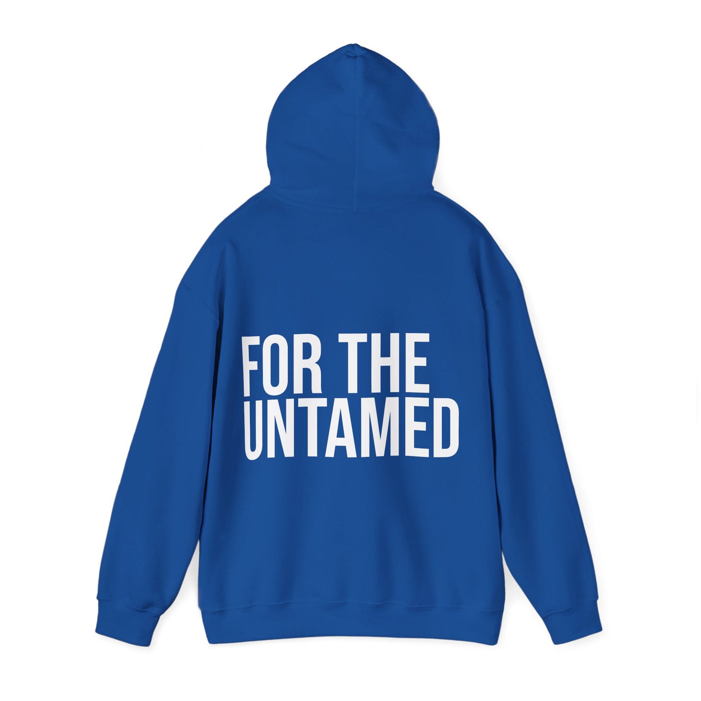 UNTLD Royal Blue Hoodie – “FOR THE UNTAMED”