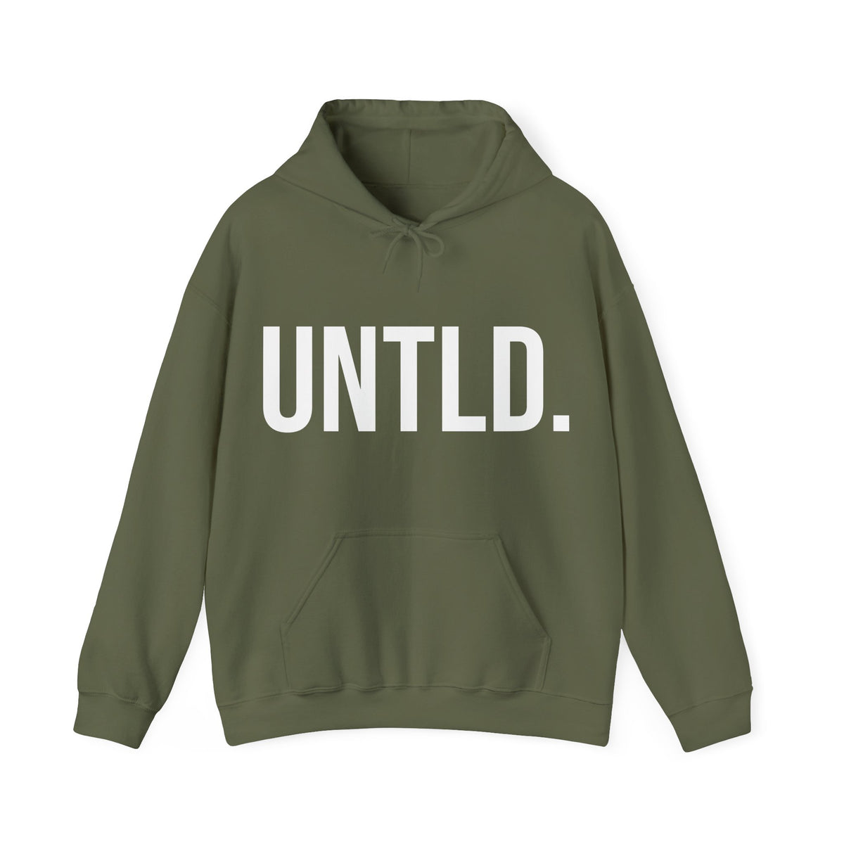UNTLD Military Green Unisex Hoodie – “FOR THE UNTAMED”