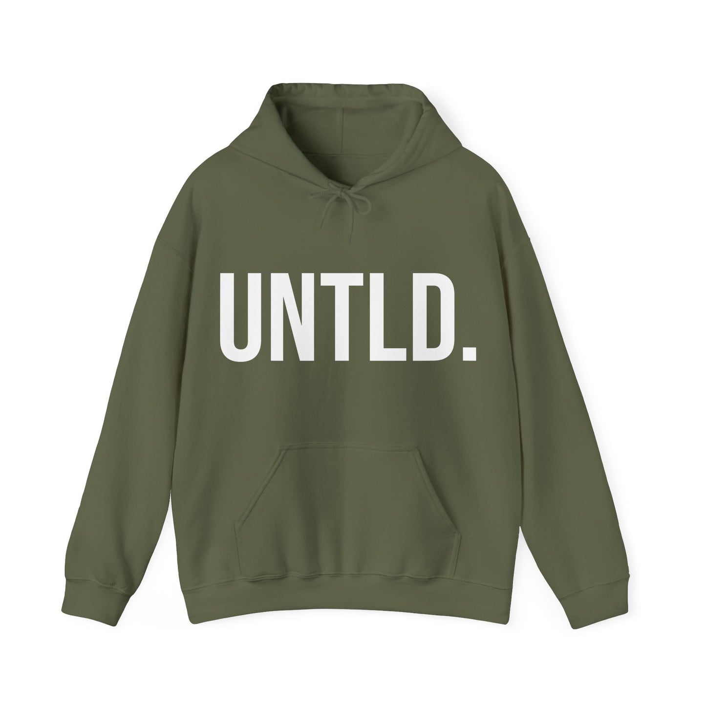 UNTLD Military Green Unisex Hoodie – “FOR THE UNTAMED”