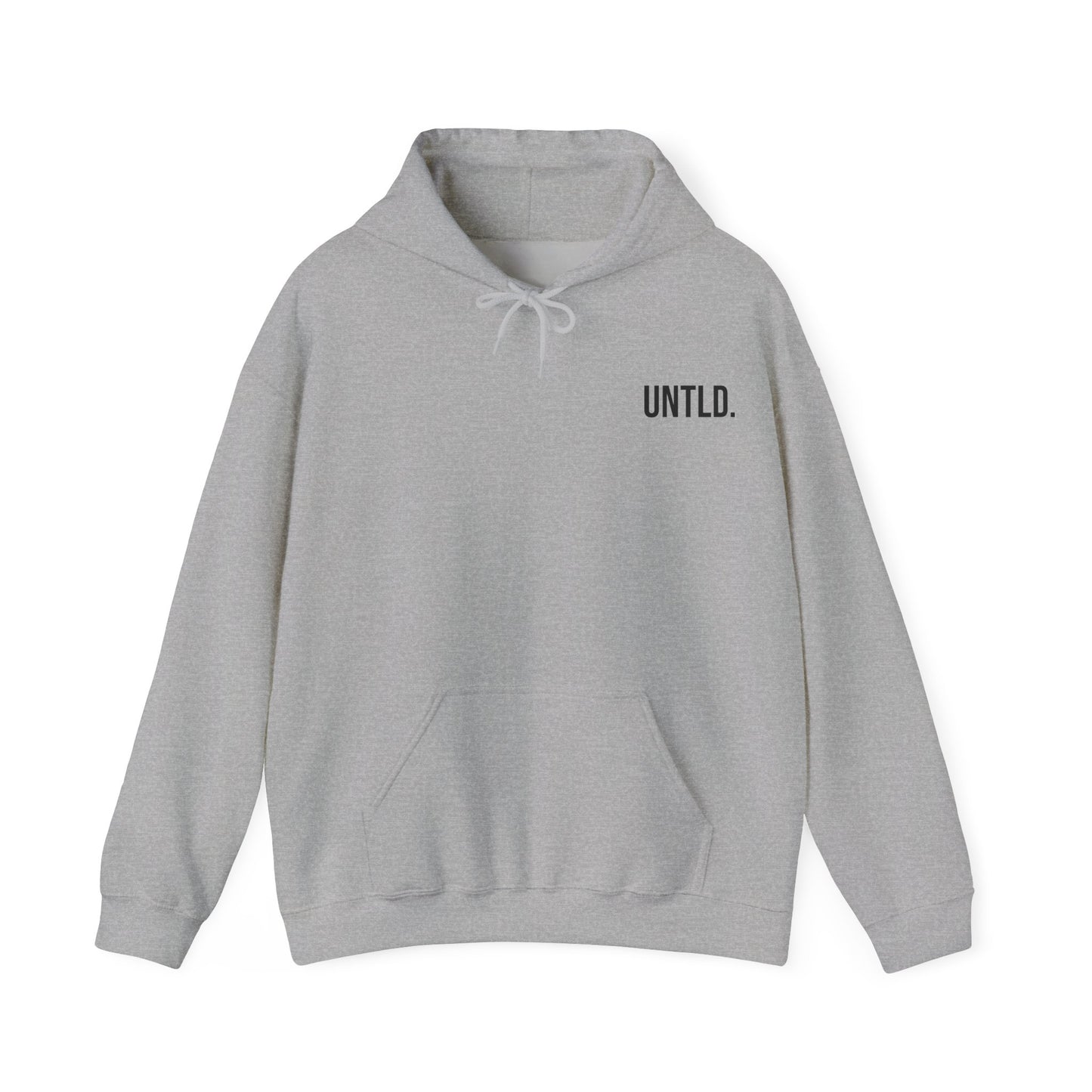 UNTLD. Essential Sports Grey Hoodie – Unisex