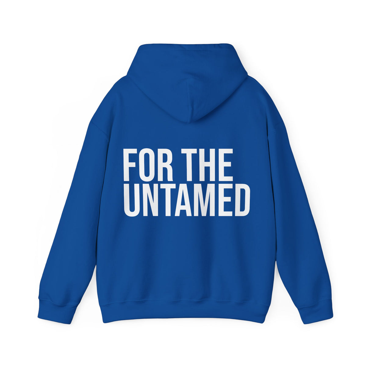 UNTLD Royal Blue Hoodie – “FOR THE UNTAMED”