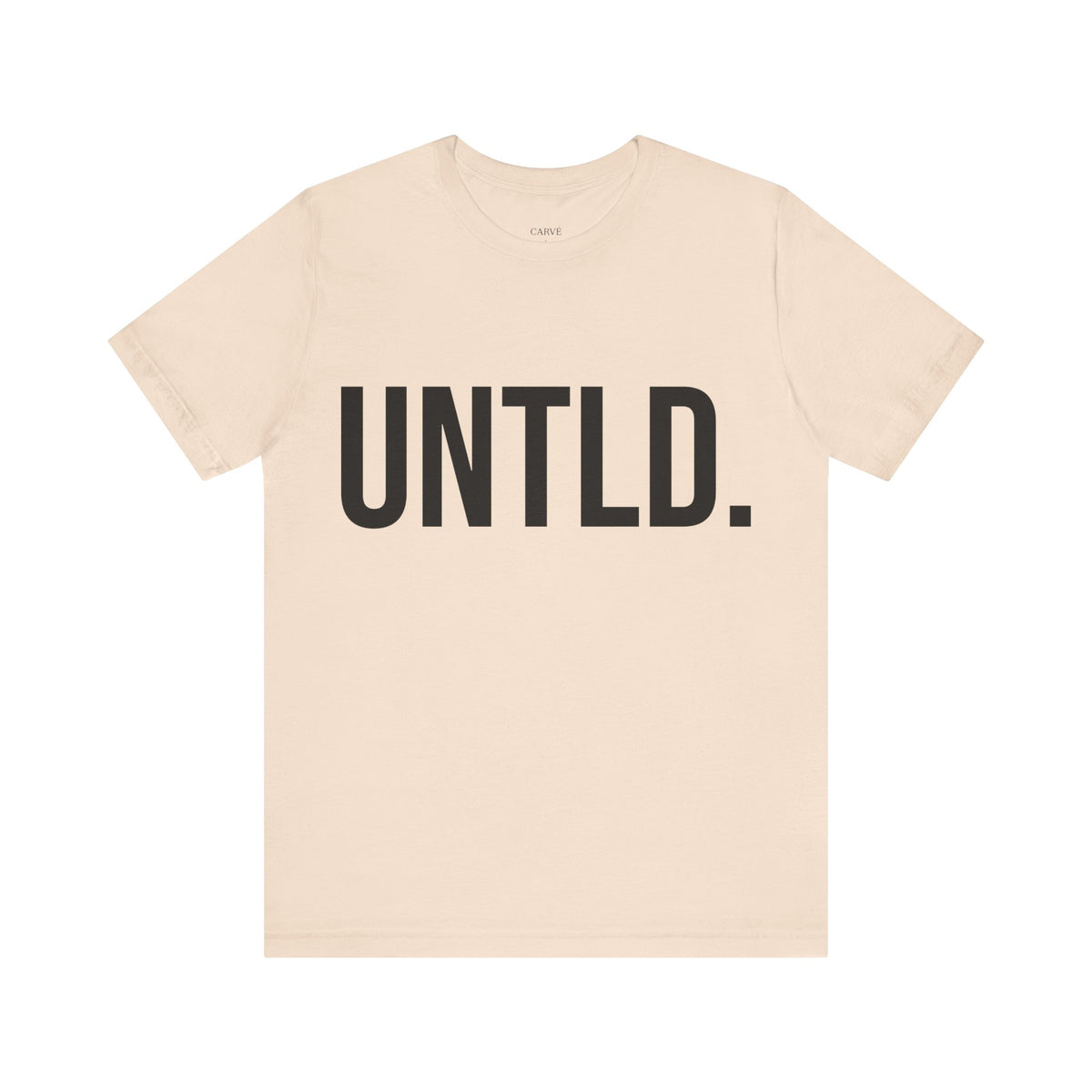 UNTLD Soft Cream T-Shirt – Unisex “FOR THE UNTAMED”