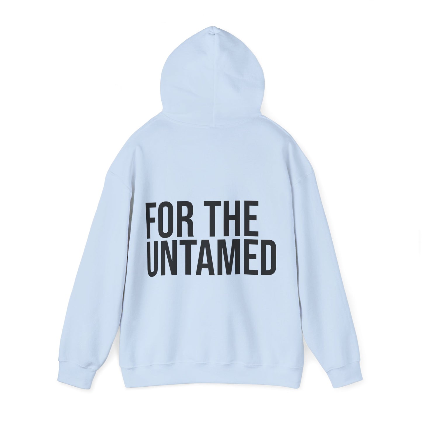 UNTLD Light Blue Unisex Hoodie – “FOR THE UNTAMED”