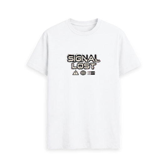White Printed T-shirt Front