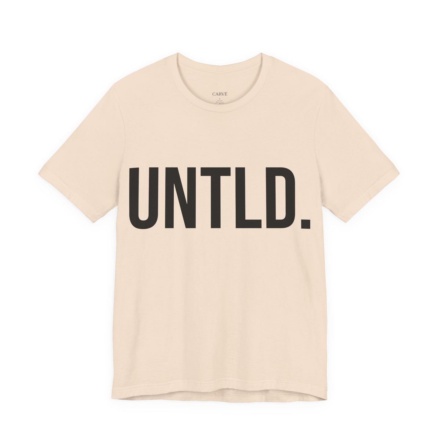 UNTLD Soft Cream T-Shirt – Unisex “FOR THE UNTAMED”
