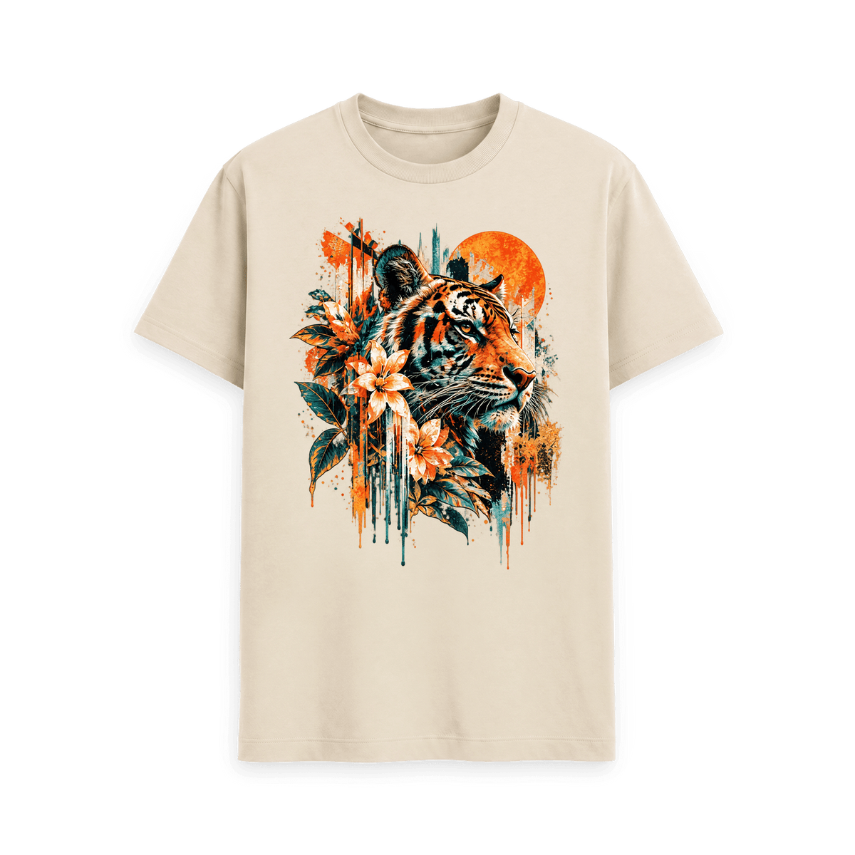 Oat Printed T-shirt Front