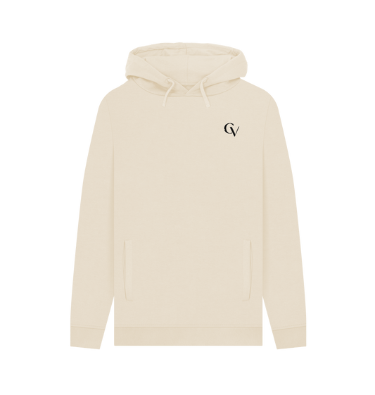 Oat Printed Hoody Front
