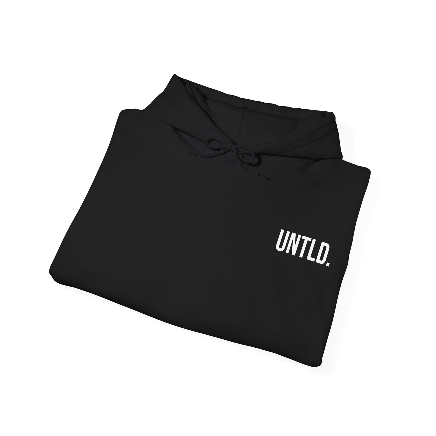 UNTLD. Essential Black Hoodie – Unisex