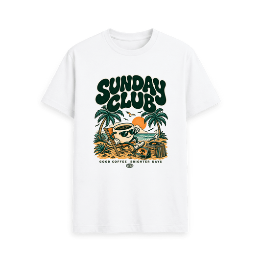 White Printed T-shirt Front