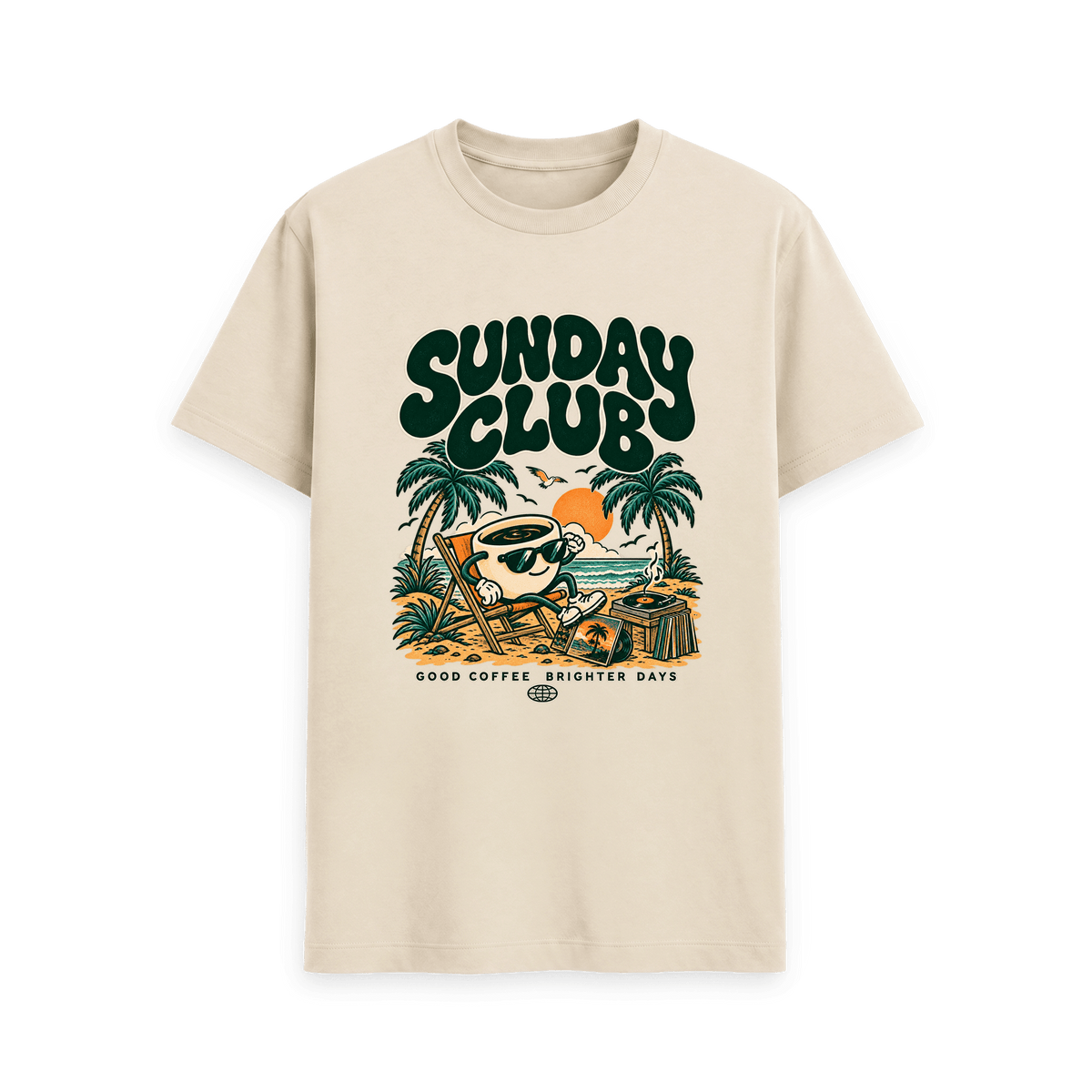 Oat Printed T-shirt Front