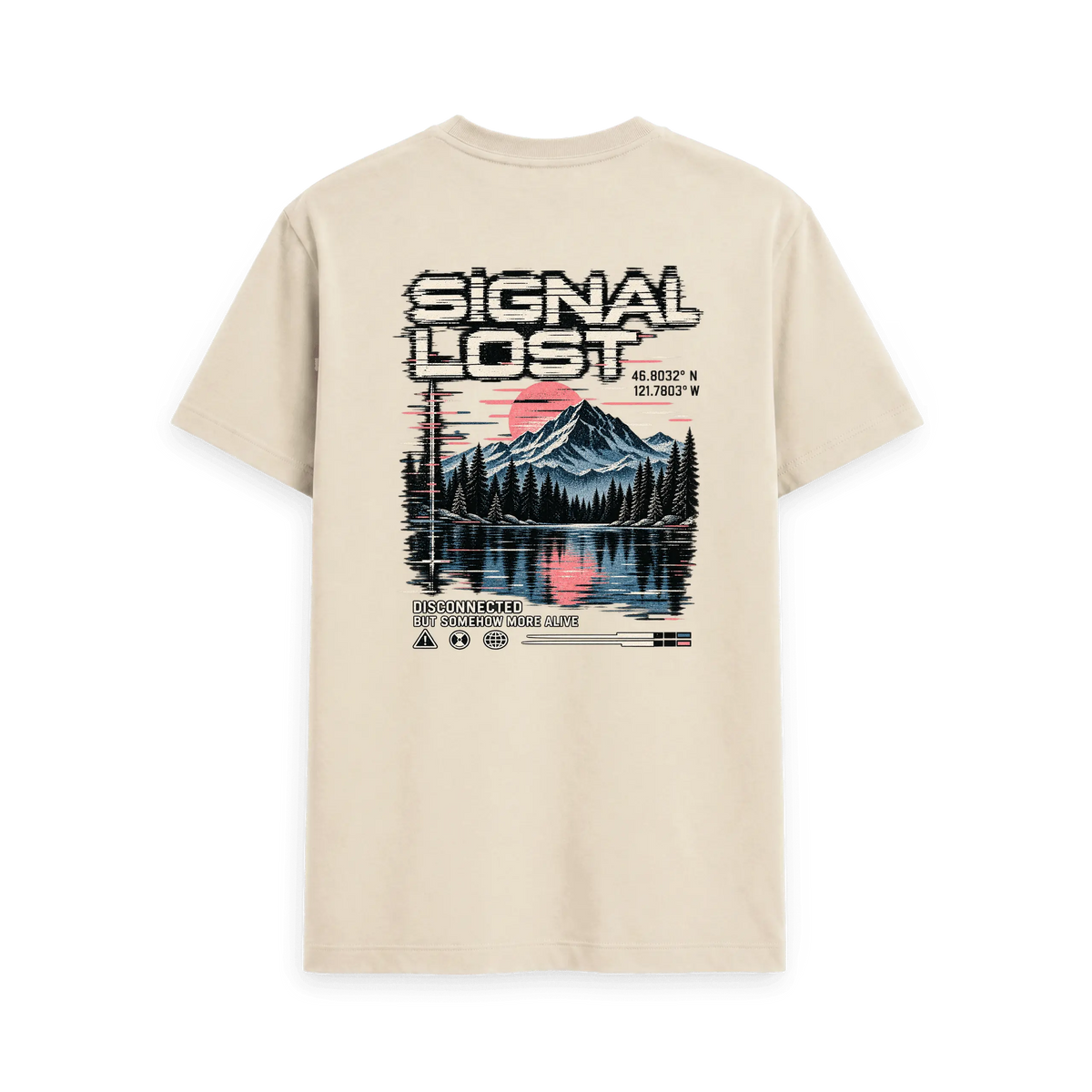 Oat Printed T-shirt Back