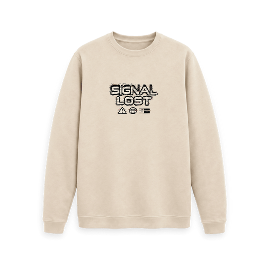 Oat Printed Sweater Front