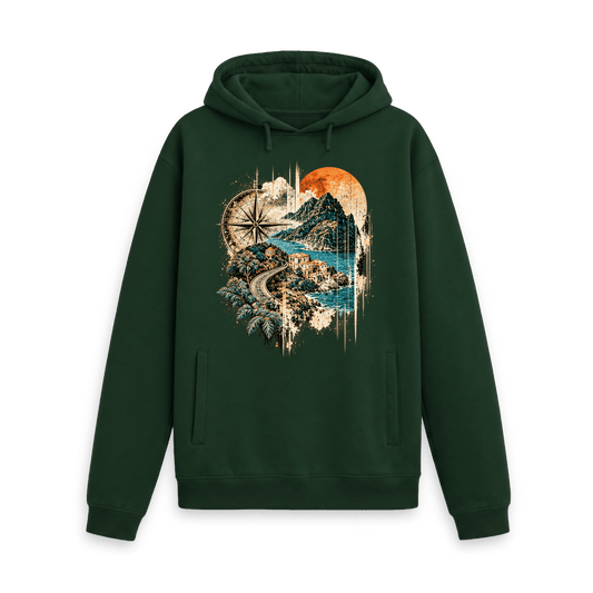 Evergreen Printed Hoody Front